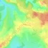 Mapa topográfico Bois Dieu, altitude, relevo
