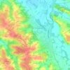 Mapa topográfico Billau, altitude, relevo