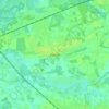 Mapa topográfico Kessel, altitude, relevo