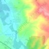 Mapa topográfico Las Lastras, altitude, relevo