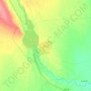 Mapa topográfico سامراء, altitude, relevo