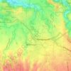 Mapa topográfico Margajaya, altitude, relevo