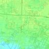 Mapa topográfico Sabaru, altitude, relevo