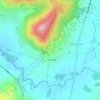 Mapa topográfico Santuário Nossa Senhora da Aparecida, altitude, relevo