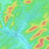 Mapa topográfico Neudoerfel, altitude, relevo