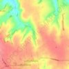 Mapa topográfico Thorpe le Vale, altitude, relevo