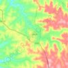 Mapa topográfico Sarandi, altitude, relevo