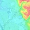 Mapa topográfico Les Noyers Fourquets, altitude, relevo