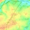 Mapa topográfico Brome, altitude, relevo