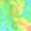 Mapa topográfico Bois le Sire, altitude, relevo
