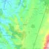 Mapa topográfico Turquel, altitude, relevo