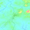 Mapa topográfico Errego (Ile), altitude, relevo