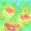 Mapa topográfico L'Étang, altitude, relevo