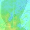 Mapa topográfico Waroki, altitude, relevo