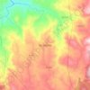 Mapa topográfico Río Grande, altitude, relevo