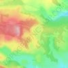 Mapa topográfico La Boissonnière, altitude, relevo