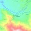 Mapa topográfico Pulpera Huayjo, altitude, relevo
