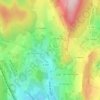 Mapa topográfico Château, altitude, relevo