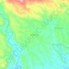 Mapa topográfico Mekarsari, altitude, relevo