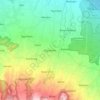 Mapa topográfico Ngrambe, altitude, relevo