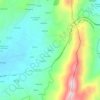Mapa topográfico Vilachá, altitude, relevo