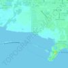 Mapa topográfico The Reserve of Old Tampa Bay, altitude, relevo
