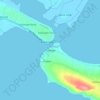 Mapa topográfico Talango, altitude, relevo