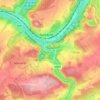 Mapa topográfico Samson, altitude, relevo