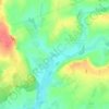 Mapa topográfico Fleurs, altitude, relevo