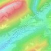 Mapa topográfico Forgeassoud-dessus, altitude, relevo