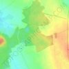 Mapa topográfico Bois le prêtre, altitude, relevo
