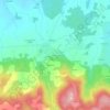 Mapa topográfico Puernaud, altitude, relevo