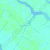 Mapa topográfico Khairiah Mandah, altitude, relevo