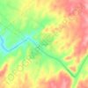 Mapa topográfico Biópio, altitude, relevo
