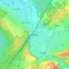 Mapa topográfico Melreux, altitude, relevo