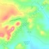 Mapa topográfico Ermita de los Correa, altitude, relevo
