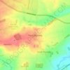 Mapa topográfico North Rauceby, altitude, relevo