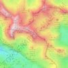 Mapa topográfico Tiro Llago, altitude, relevo