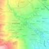 Mapa topográfico Mulyoagung, altitude, relevo