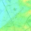 Mapa topográfico Le Bourg, altitude, relevo