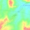 Mapa topográfico Lucilândia, altitude, relevo