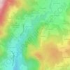 Mapa topográfico Vouan, altitude, relevo