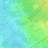 Mapa topográfico Le Pujau, altitude, relevo