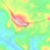 Mapa topográfico Ponta de Pedra, altitude, relevo