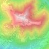 Mapa topográfico Alpe Giumello, altitude, relevo