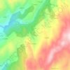 Mapa topográfico Carreiro, altitude, relevo