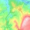 Mapa topográfico Valdigem, altitude, relevo