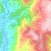 Mapa topográfico Osmo, altitude, relevo