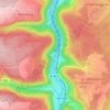 Mapa topográfico Ernstmühl, altitude, relevo