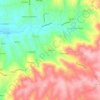 Mapa topográfico Souto, altitude, relevo